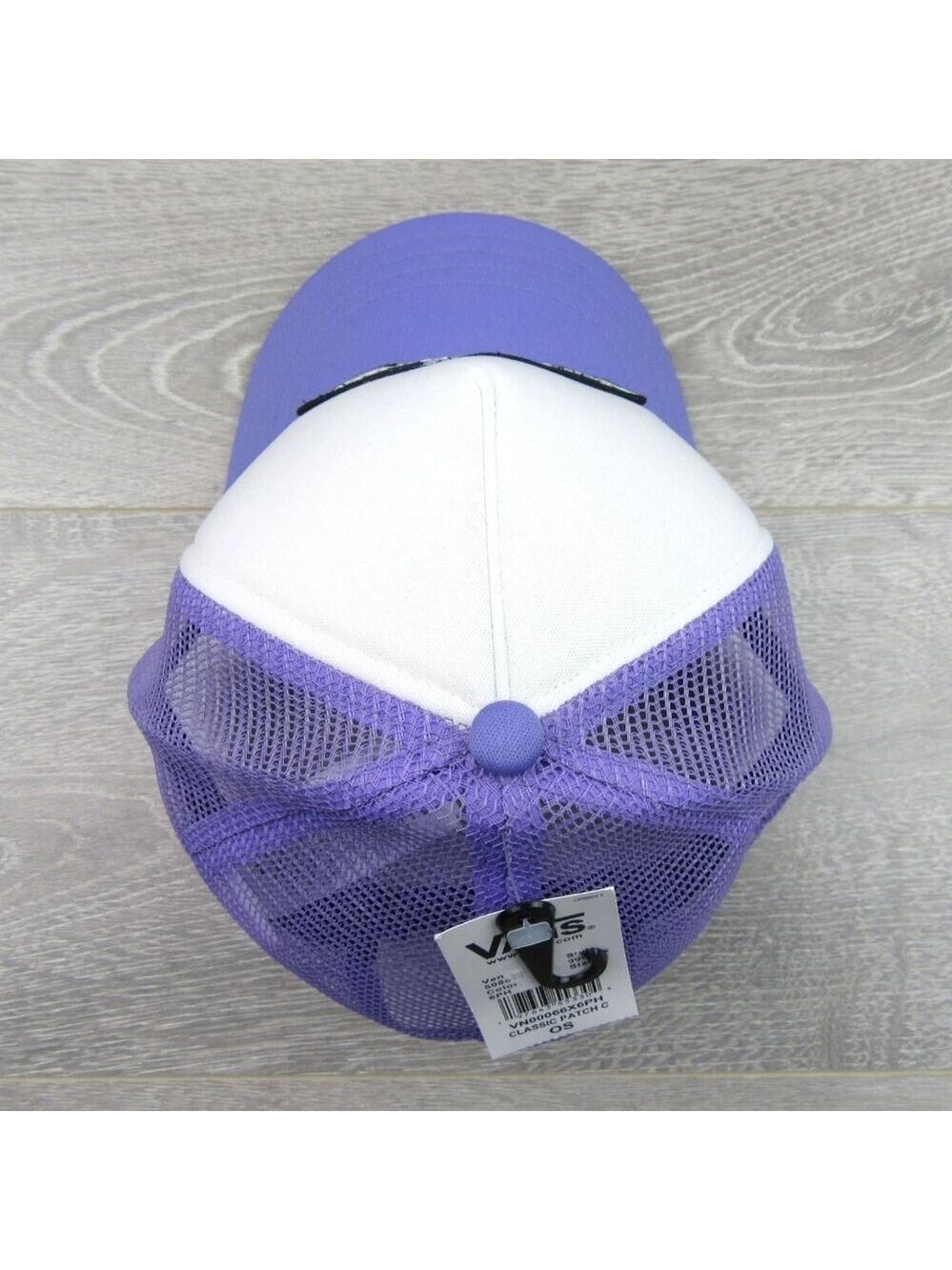 Vans Off The Wall Classic Patch Trucker Hat Snapback OS NEW - Picture 7 of 12